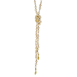 The Freshwater Pearl Lariat Necklace