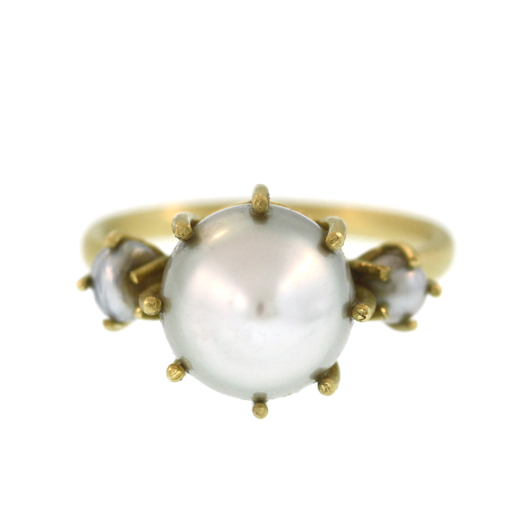 Keshi hot sale pearl ring