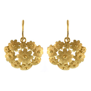 The Garden Party Floral Earrings - Horizontal