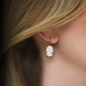 The Portrait Cameo Earrings