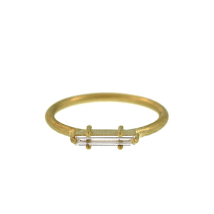 The Slim Diamond Baguette Ring