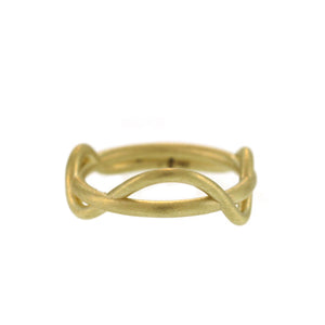 A Golden Ribbon Ring