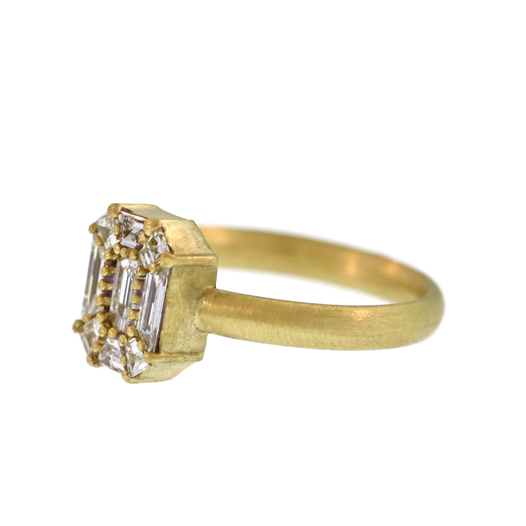 The Deconstructed Diamond Portrait Ring – LFrank